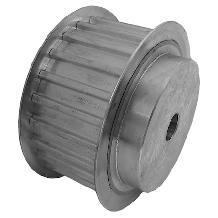 B&B Manufacturing 47AT10/24-2, Timing Pulley, Aluminum 47AT10/24-2